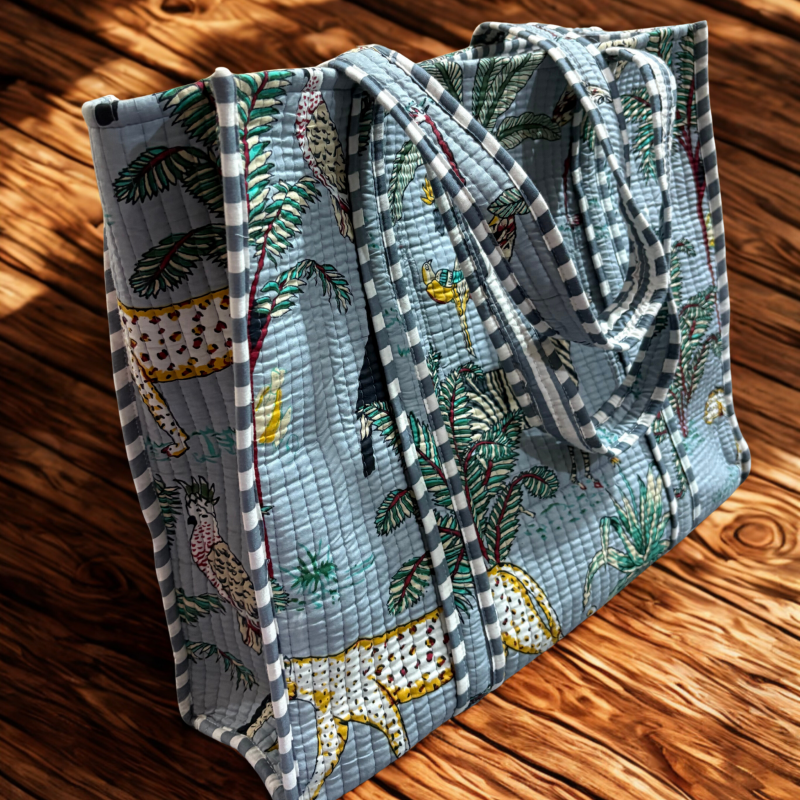 Heritage-Inspired Tote